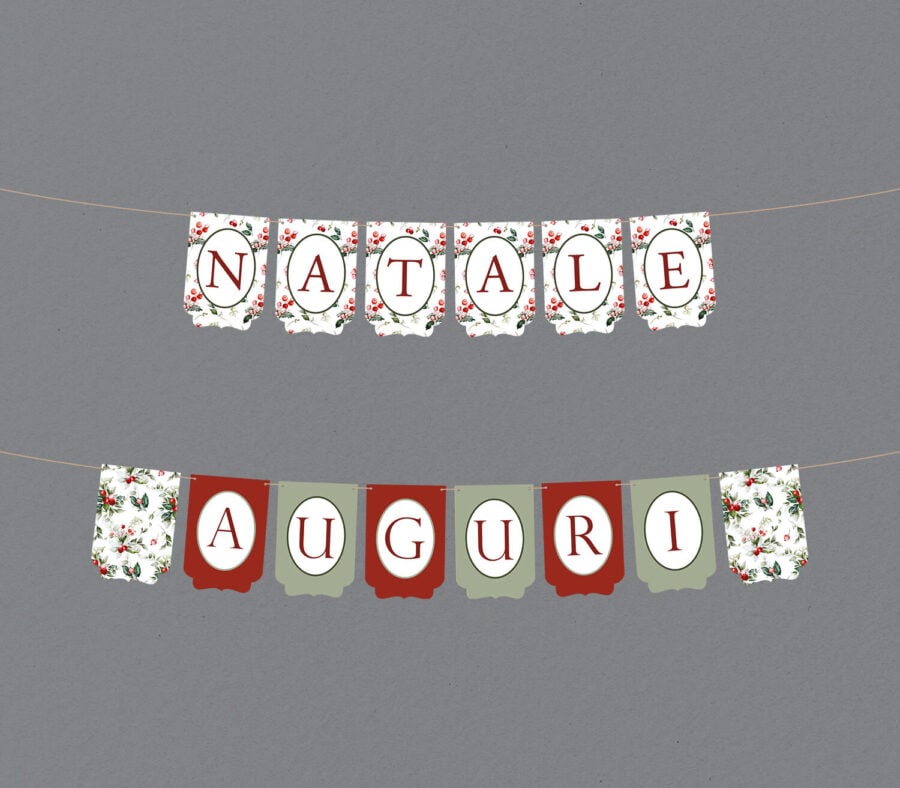 Bandiere per festone